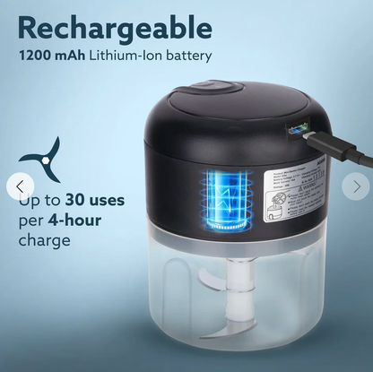 Elite Rechargeable Mini Electric Chopper